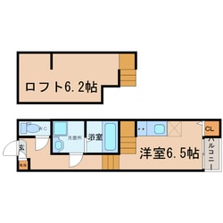 六番町駅 徒歩8分 2階の物件間取画像